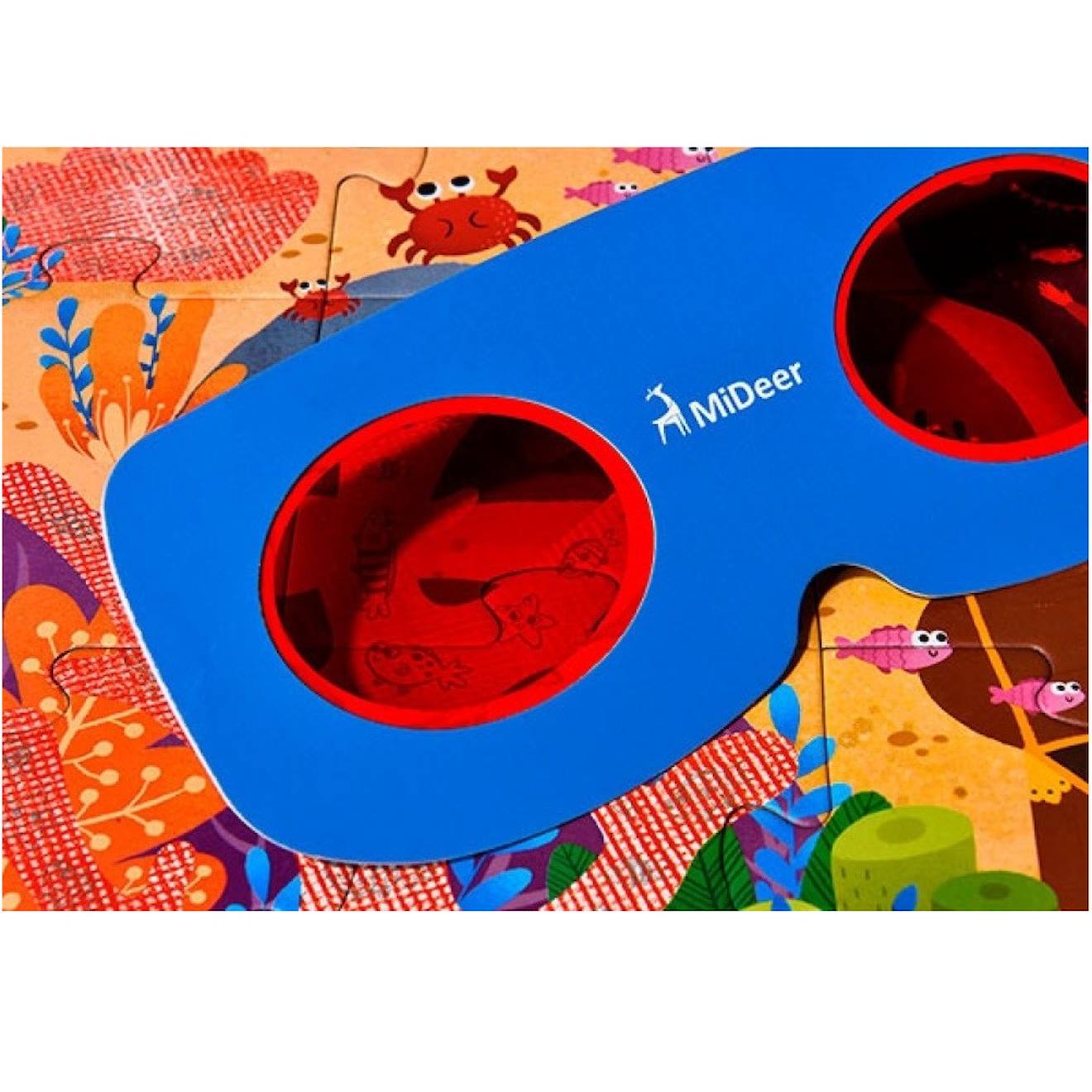 Puzzle détective océan bleu