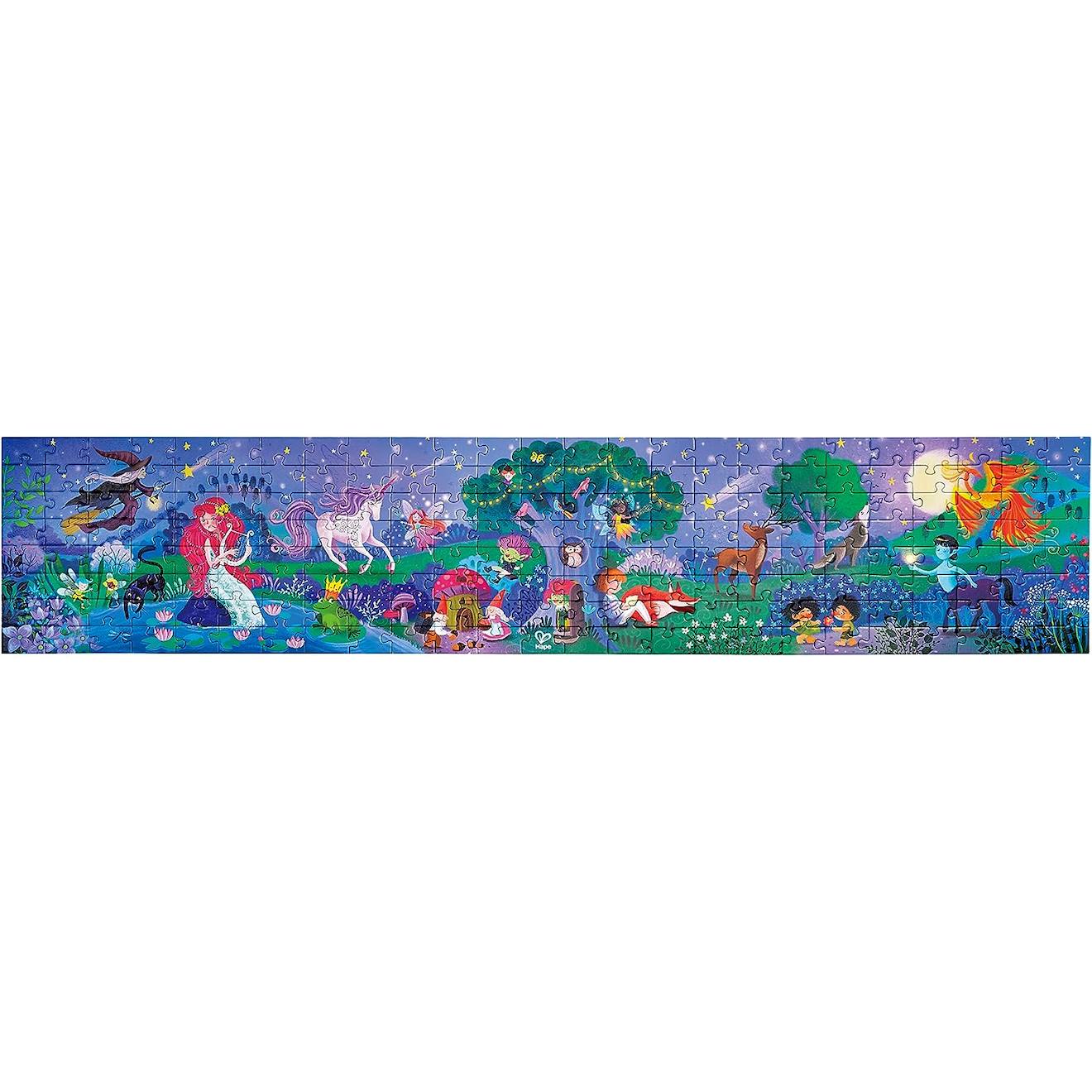 Puzzle forêt des miracles phosphorescent XXL multicolore