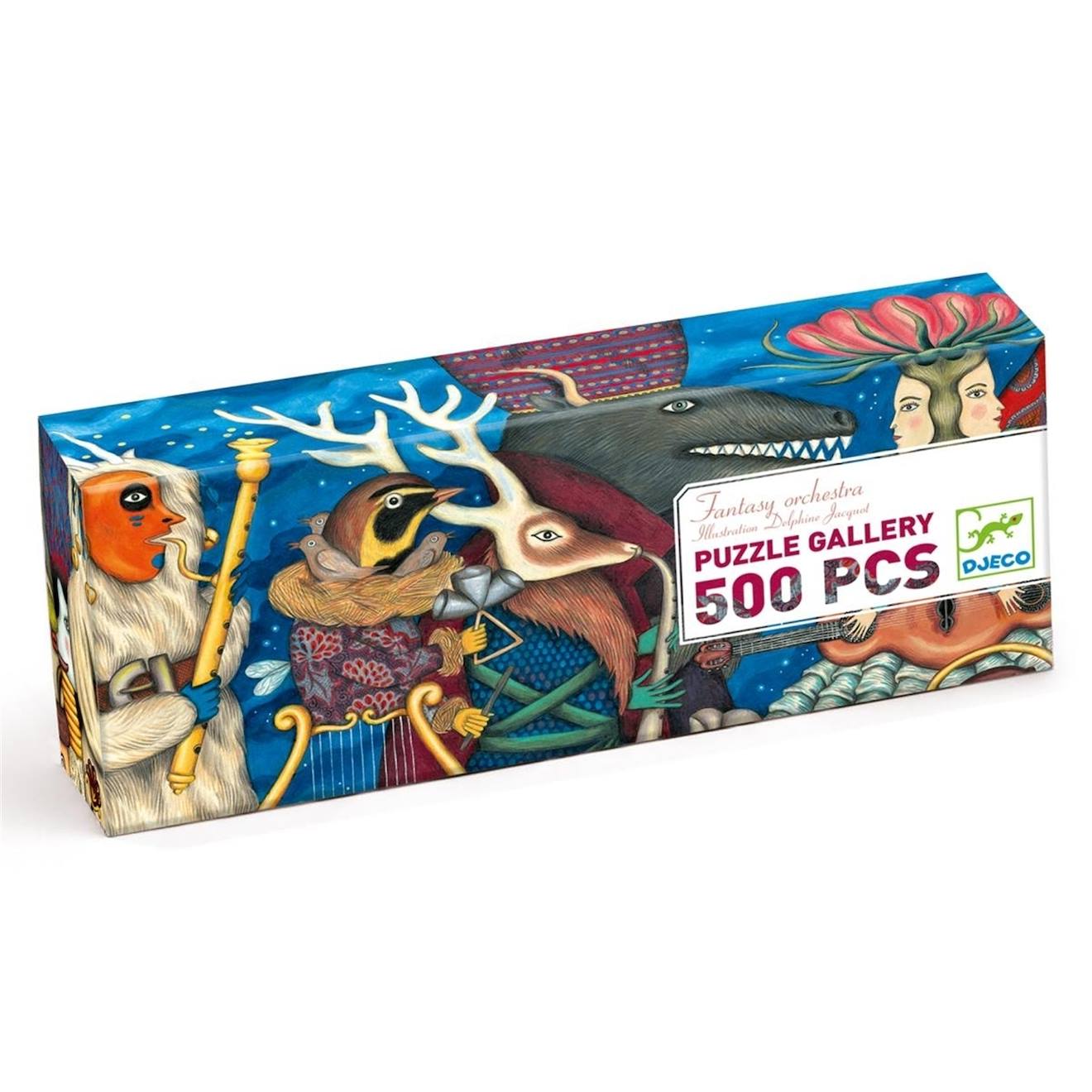 Puzzle gallery fantasy orchestra 500 pièces multicolore