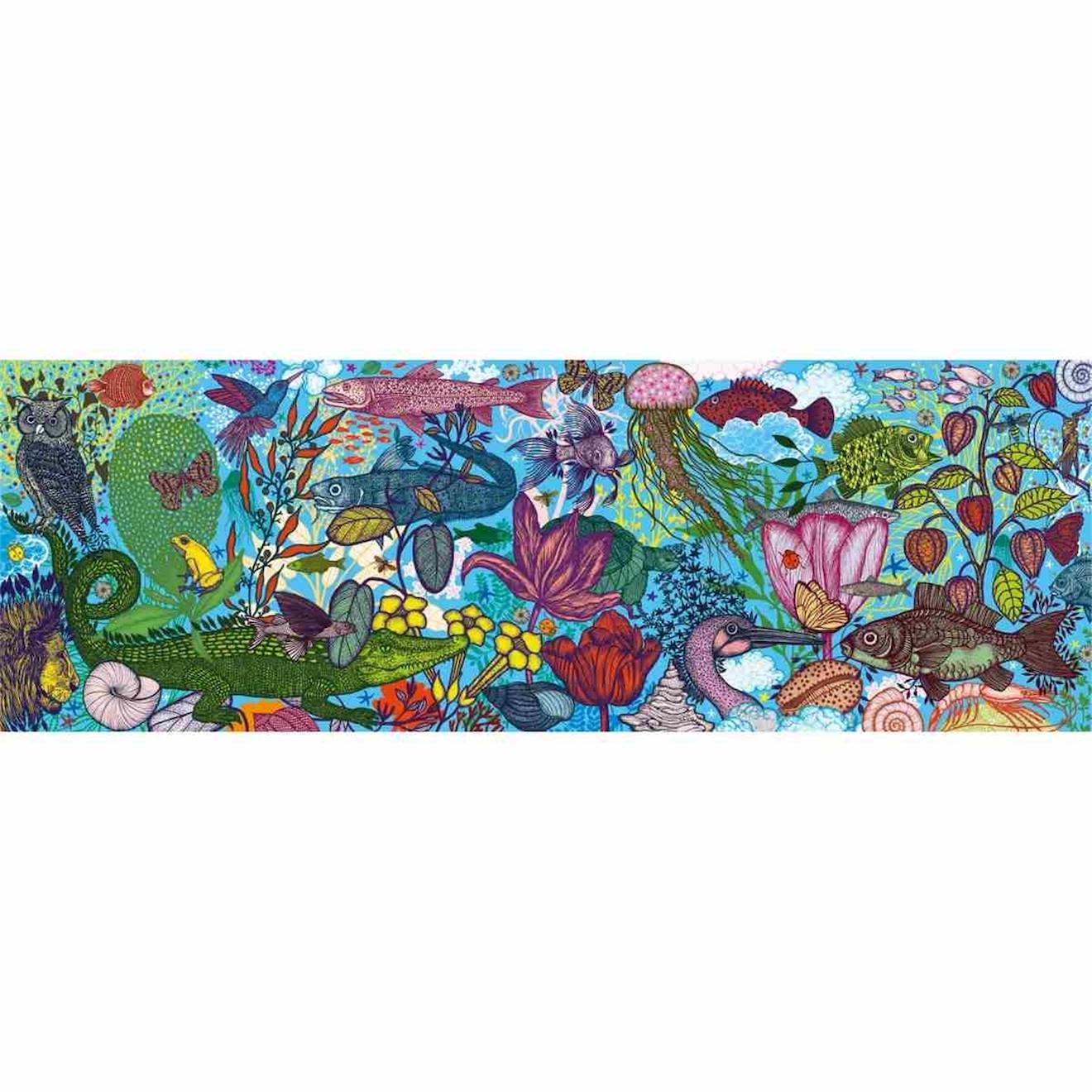 Puzzle gallery land and sea - 1000 pièces multicolore
