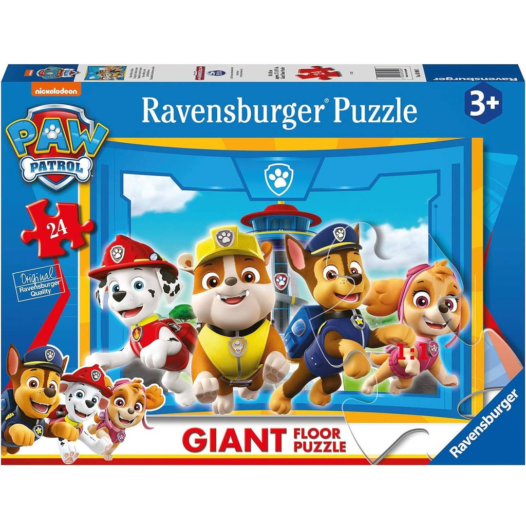 Puzzle géant Pat'Patrouille 24 pièces bleu