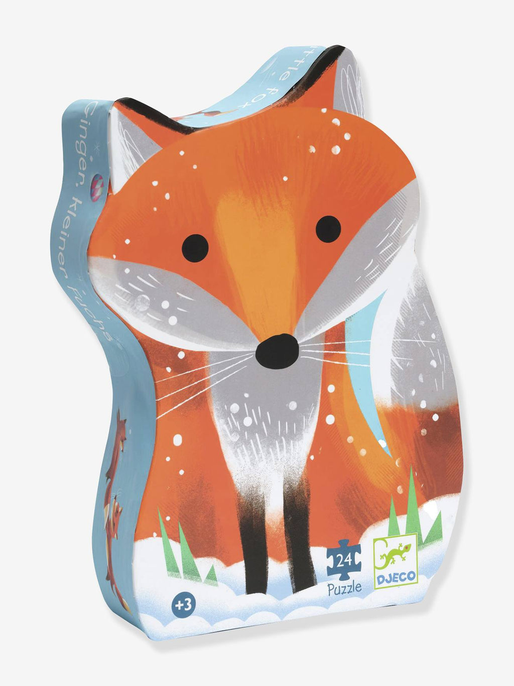Puzzle ginger petit renard 24 pièces orange