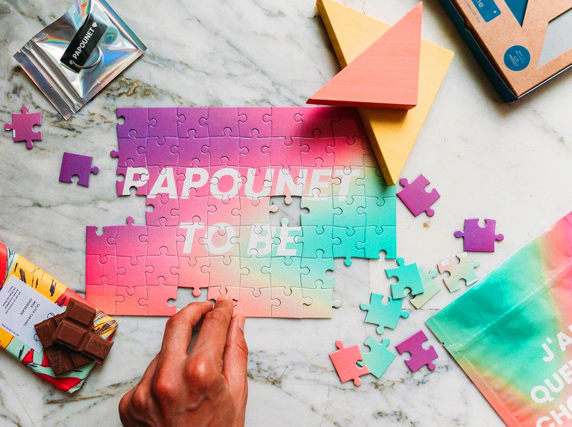 Puzzle personnalisé – Le message surprise qui se dévoile pièce après pièce 🧩💛