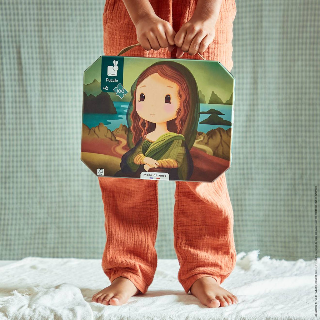 Puzzle inspired by da vinci multicolore