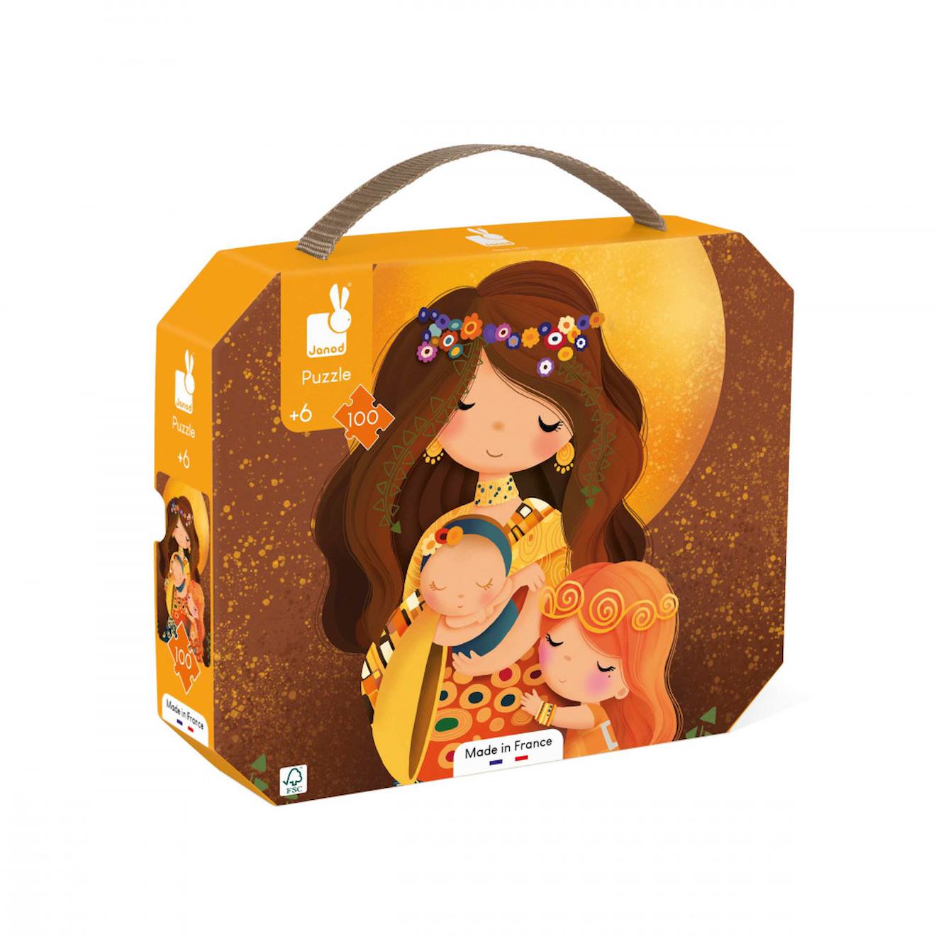 Puzzle inspired by klimt multicolore