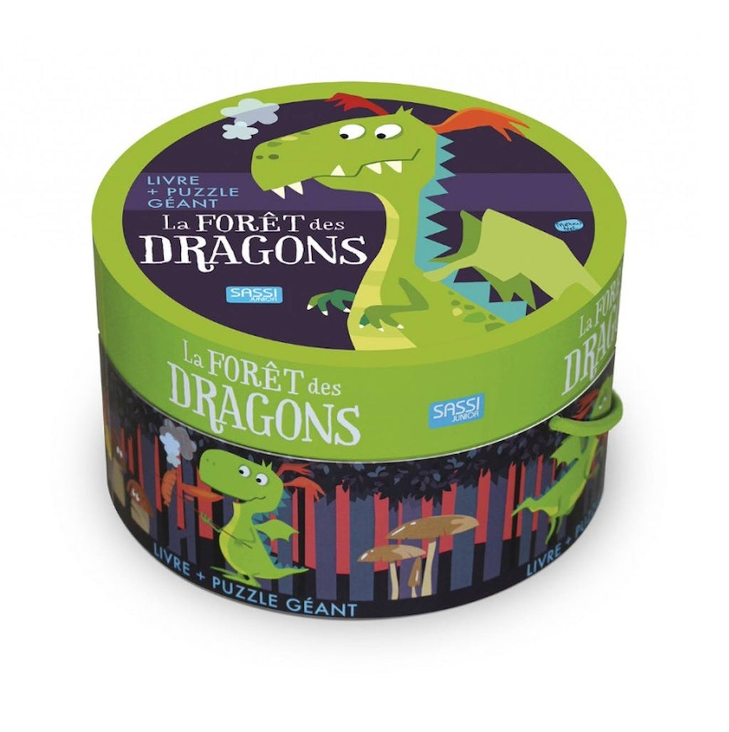 Puzzle la forêt des dragons vert