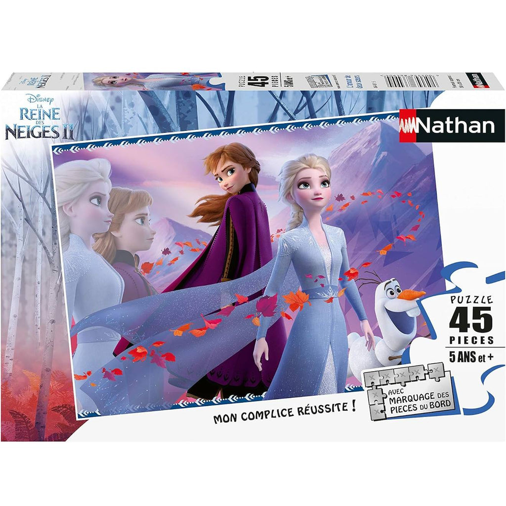 Puzzle La Reine des Neiges 2 - 45 pièces bleu