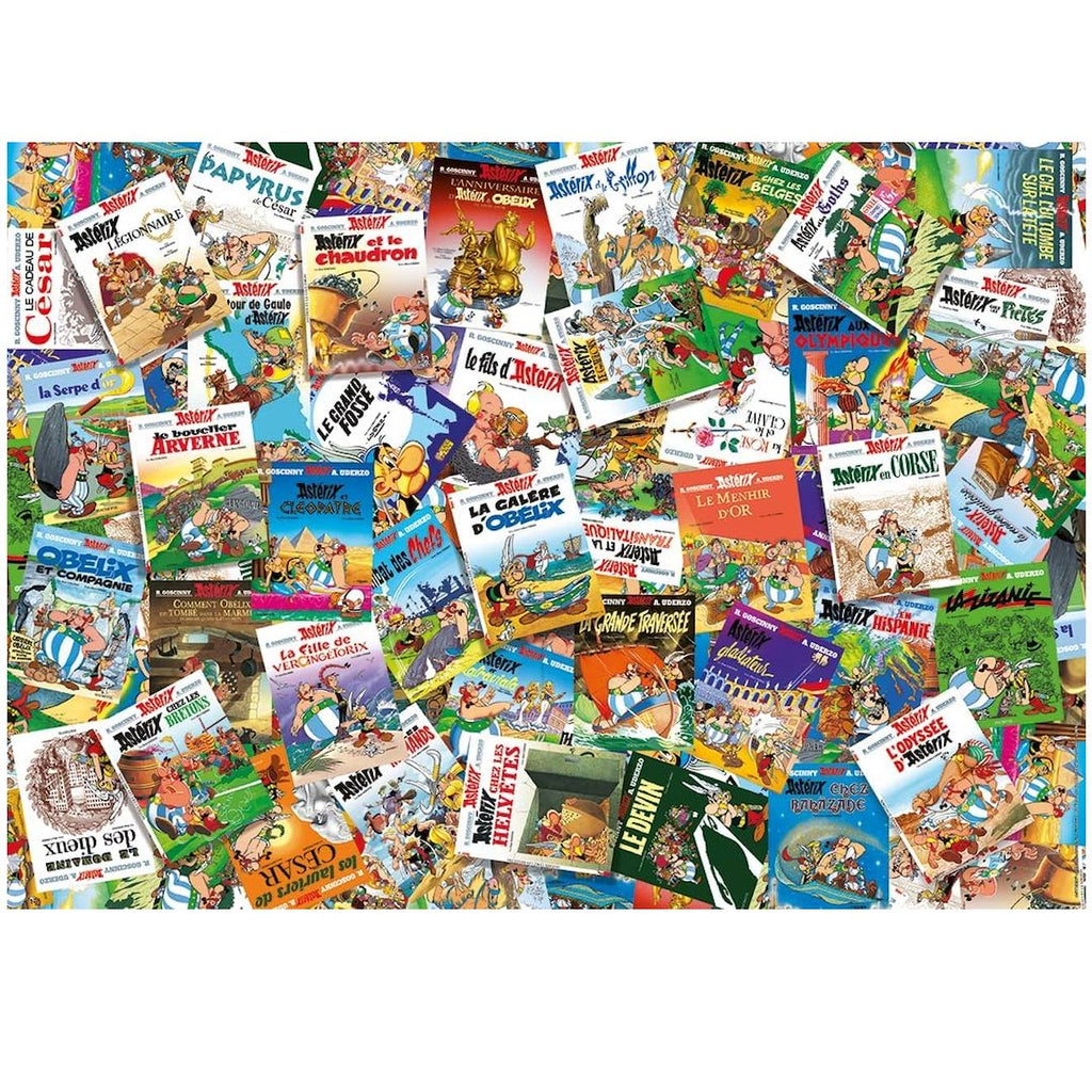 Puzzle les albums d'Astérix 1000 pièces blanc