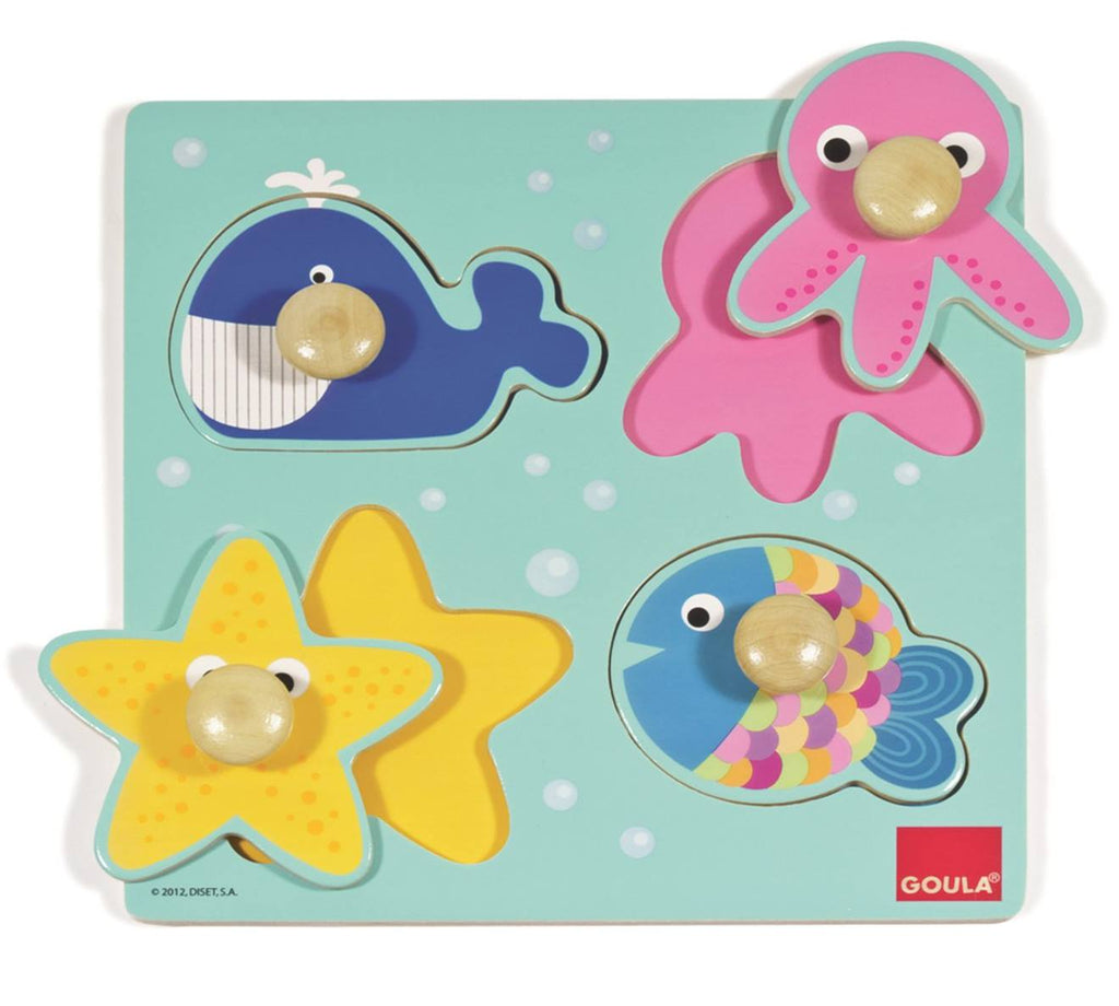 Puzzle mer bleu