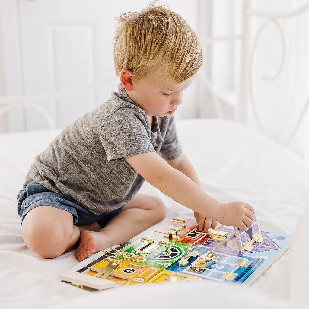 Puzzle ouvrir et fermer jaune