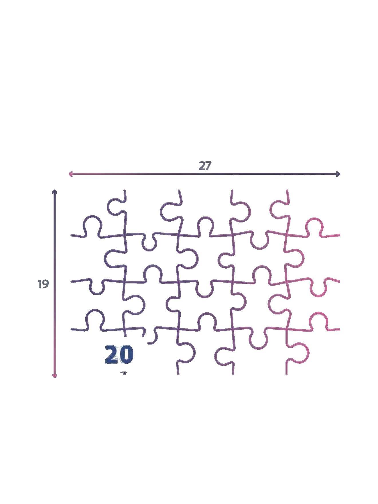 Puzzle Pat' Patrouille – 2 puzzles éducatifs de 20 pièces – dès 3 ans multicolore
