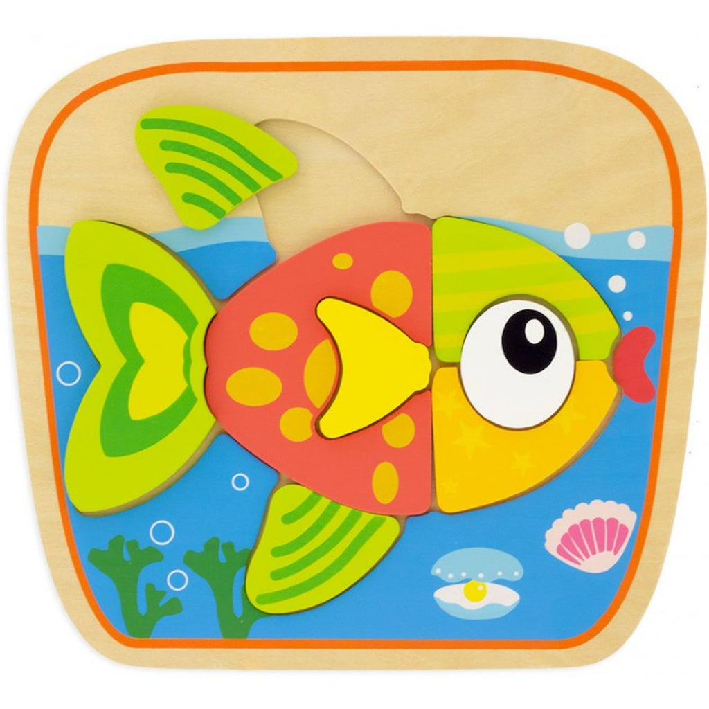 Puzzle poisson marron