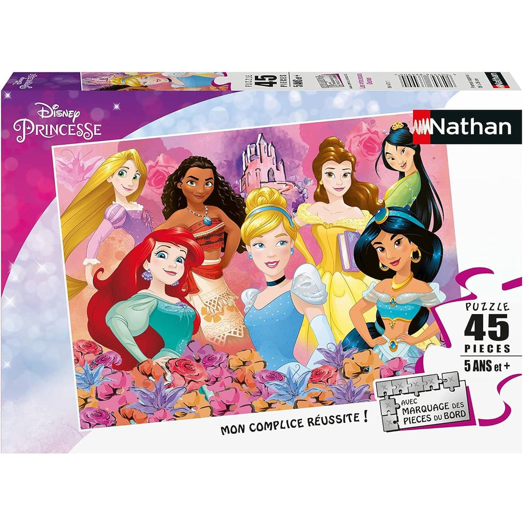 Puzzle Princesses Disney 45 pièces rose