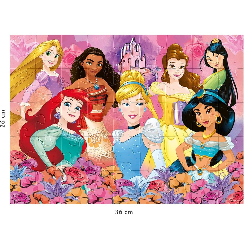 Puzzle Princesses Disney 45 pièces rose