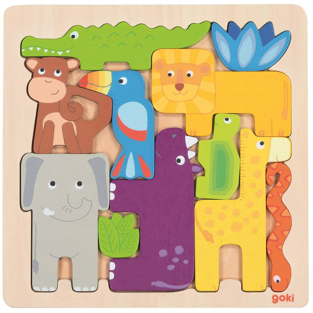 Puzzle safari beige