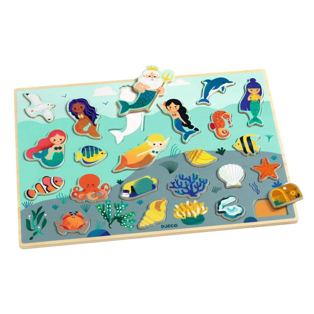 Puzzle sea multicolore