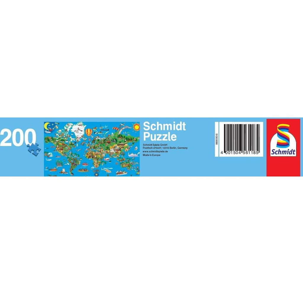 Puzzle ta petite terre 200 pièces bleu