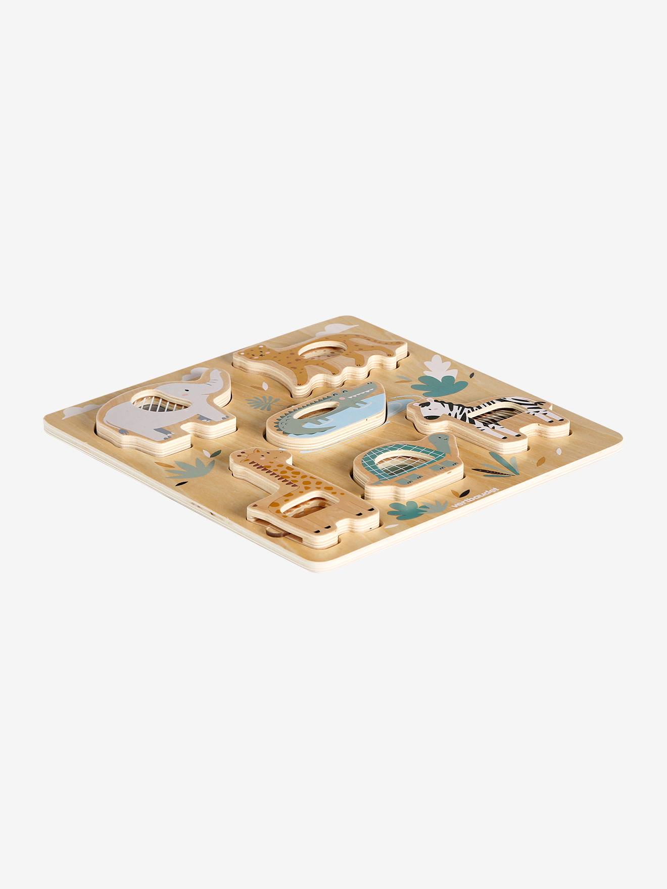 Puzzle tanzanie 2 en 1 en bois FSC vert