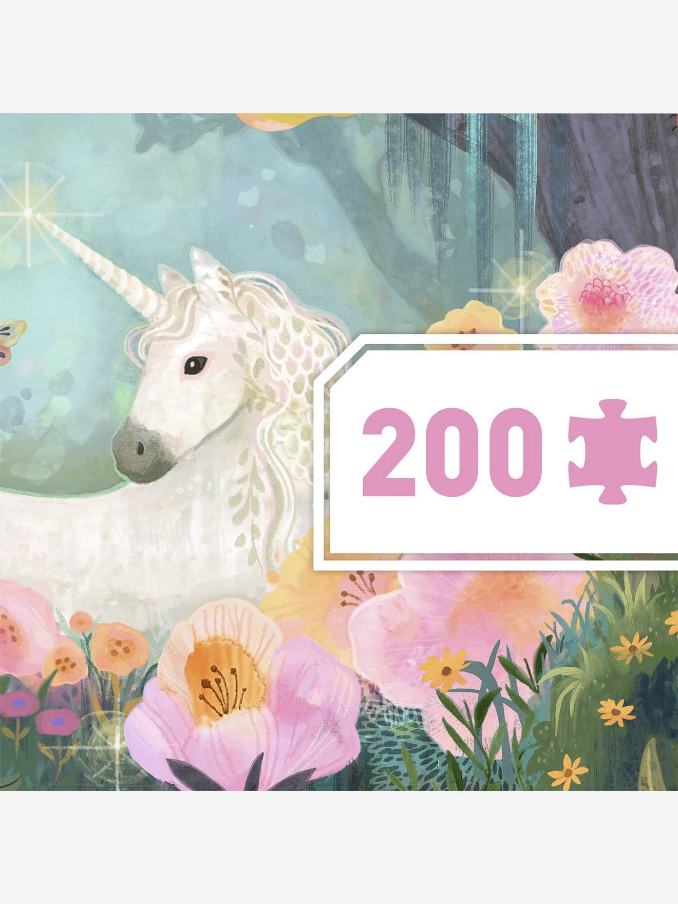 Puzzle the edge of the woo 200 pièces - bleu
