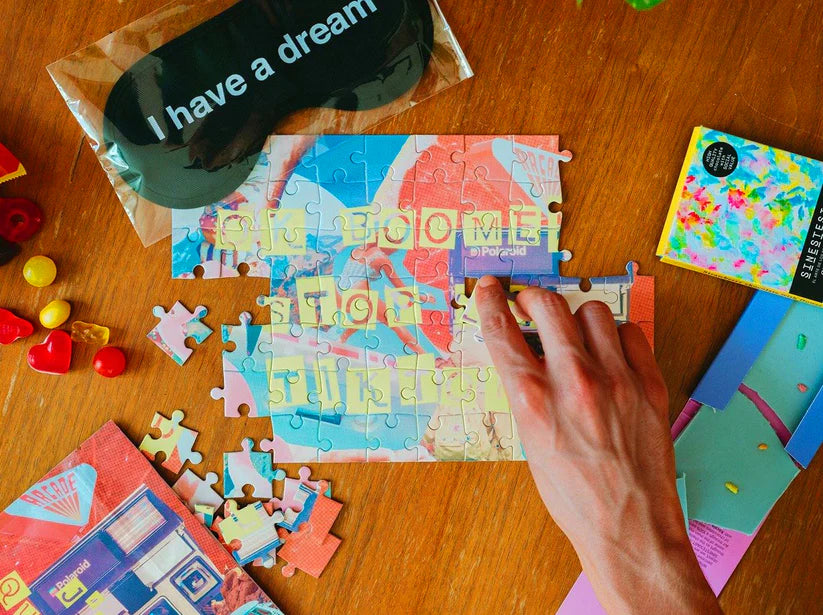 Puzzle personnalisé – Le message surprise qui se dévoile pièce après pièce 🧩💛