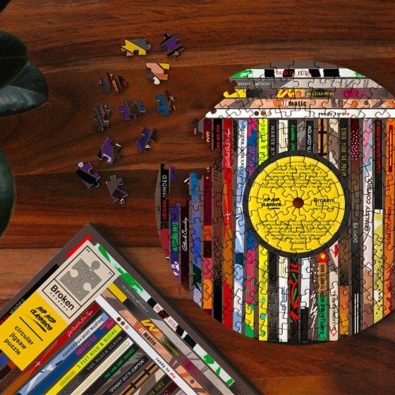 Puzzle vinyle hip hop 1000 pièces