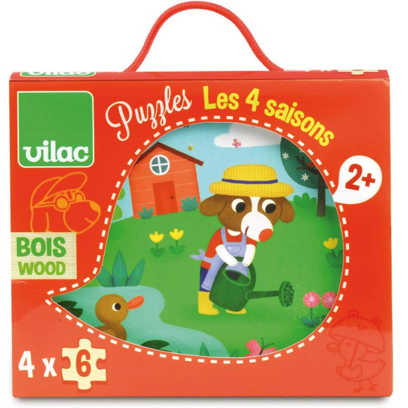 Puzzles des 4 saisons orange