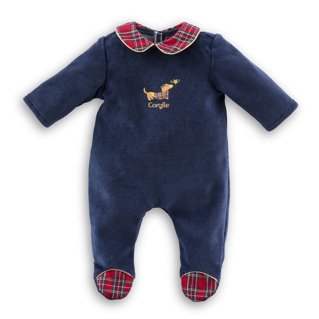 Pyjama Corolle en fêtes pour poupon 42 cm multicolore