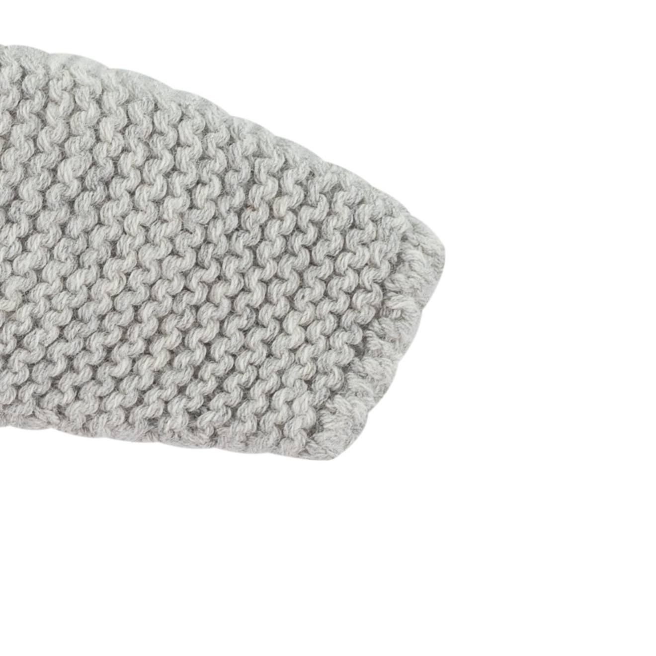 Pyjama en tricot gris pour poupées de 21cm gris