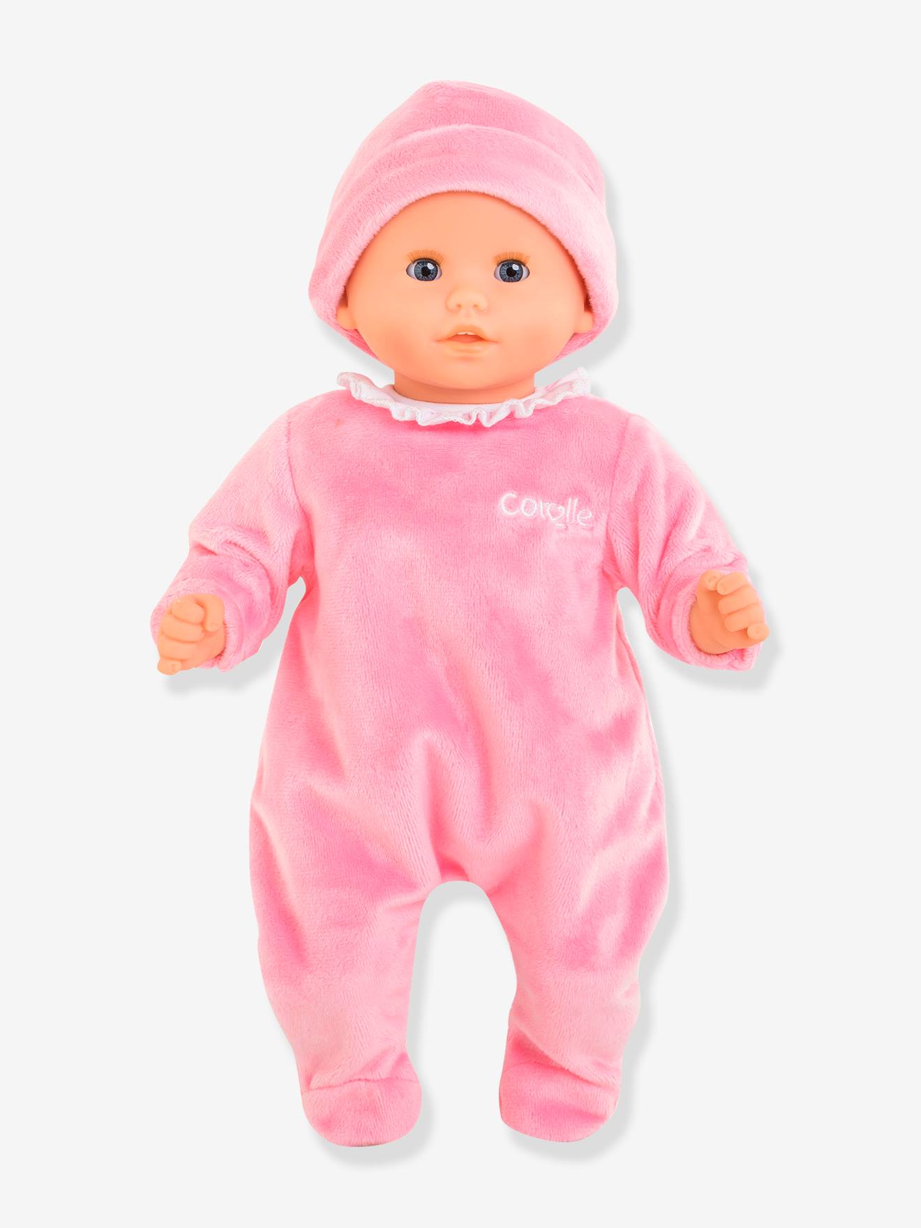 Pyjama rose + bonnet - rose