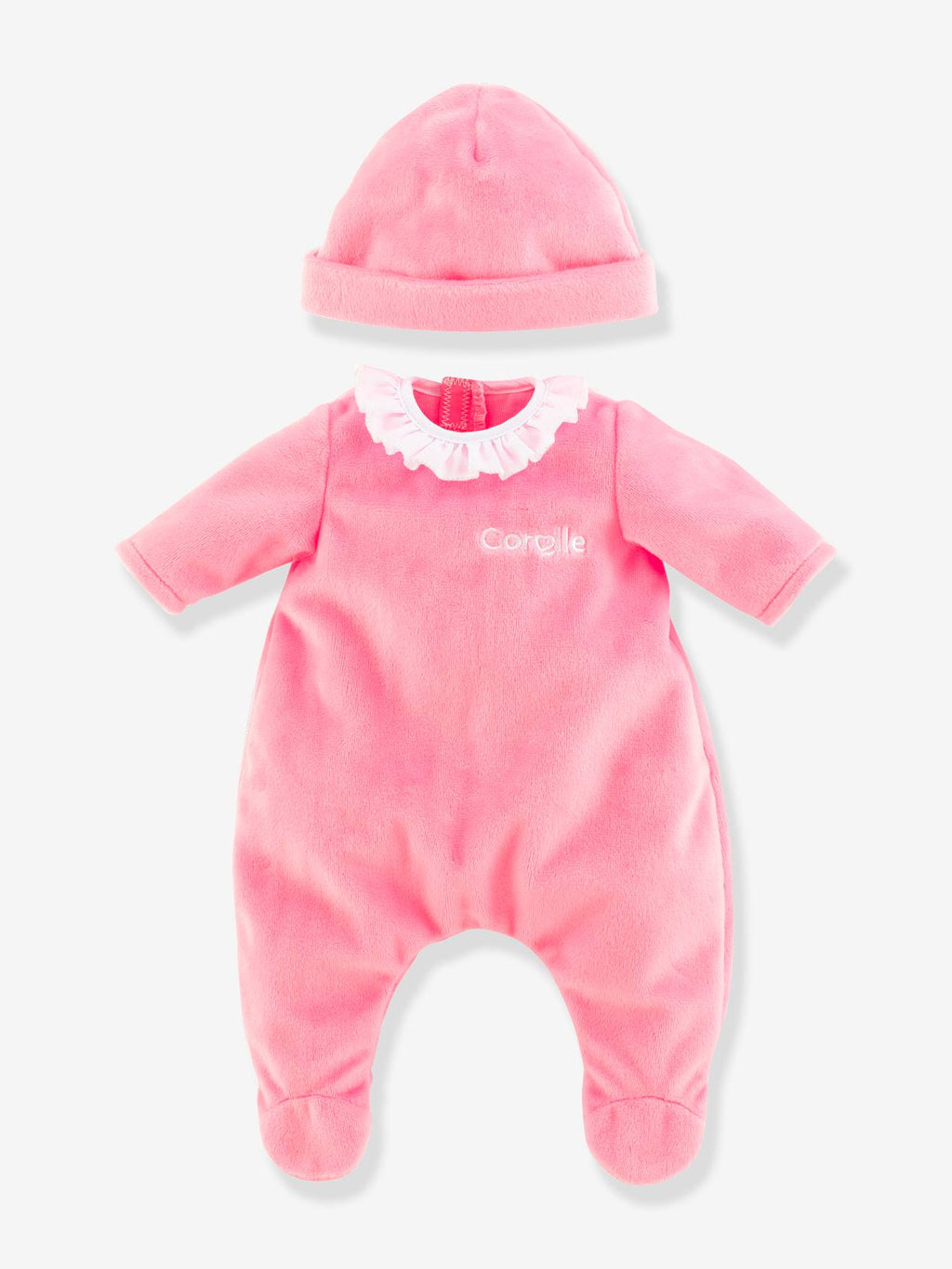 Pyjama rose + bonnet - rose
