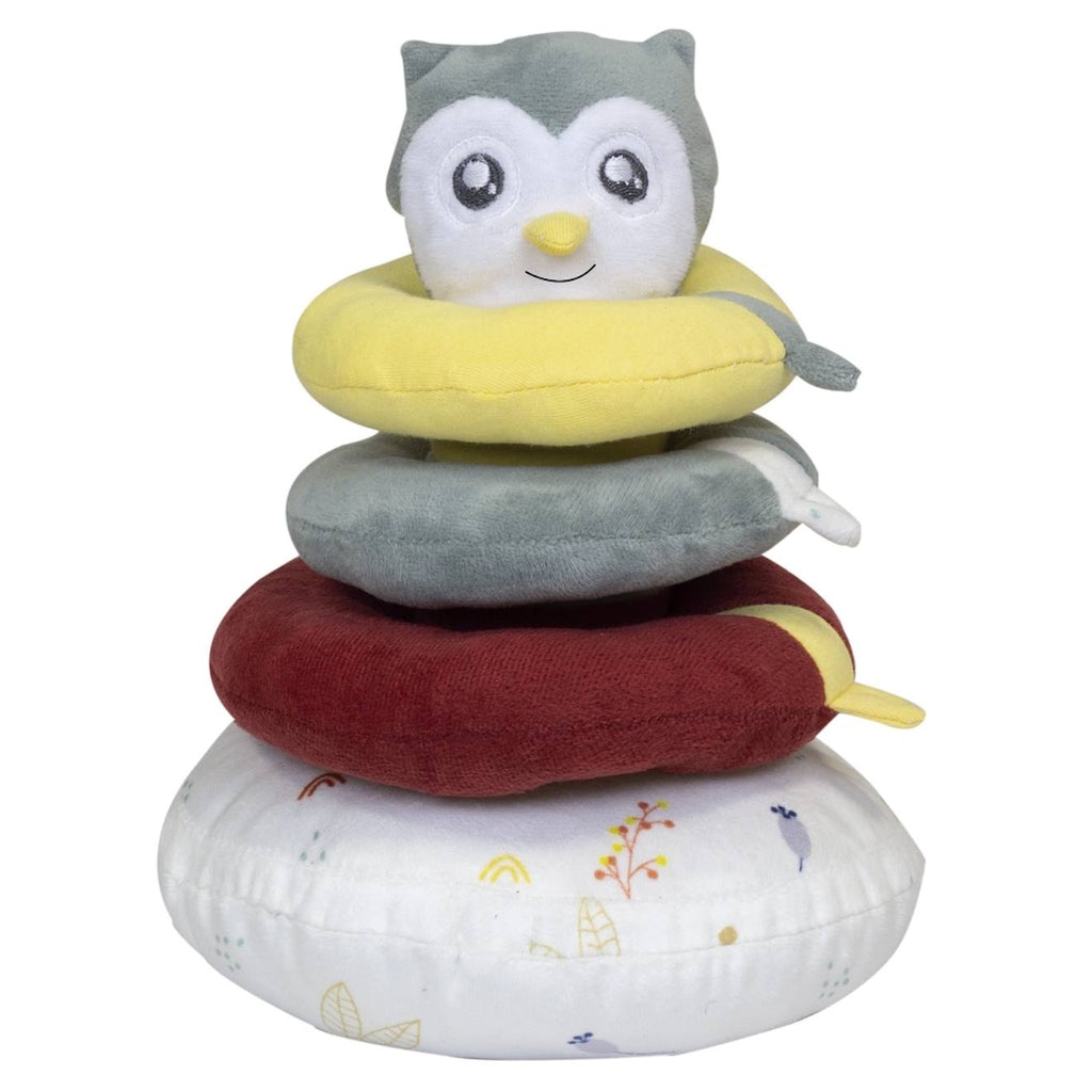 Pyramide sensorielle en tissu multicolore