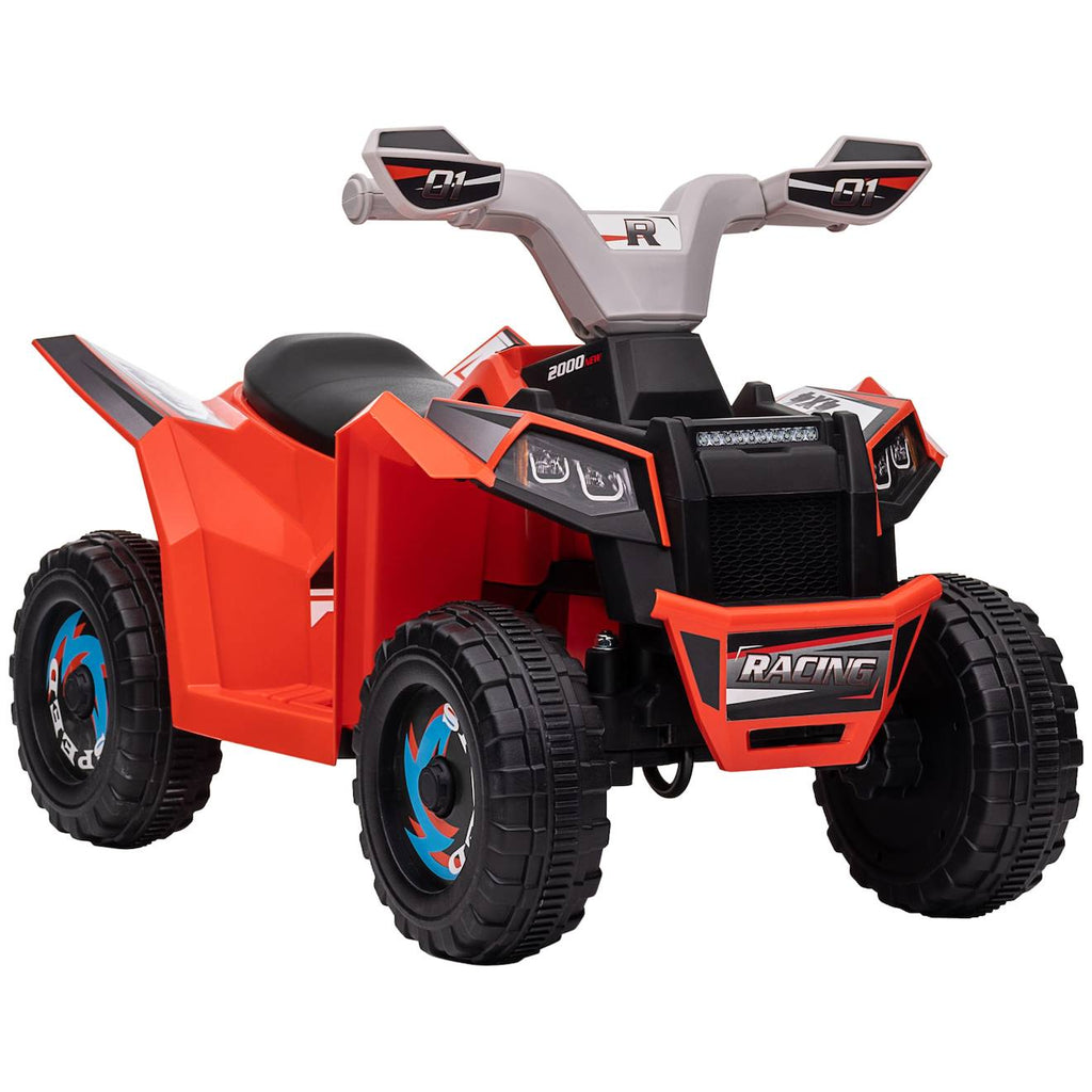 Quad électrique enfant v max 2,5 km/h 6 v rouge