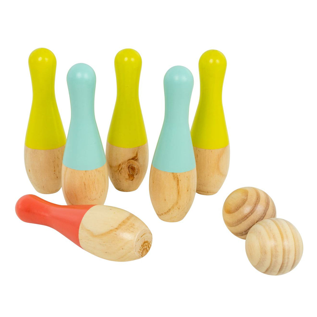 Quilles extérieures bois FSC multi couleur