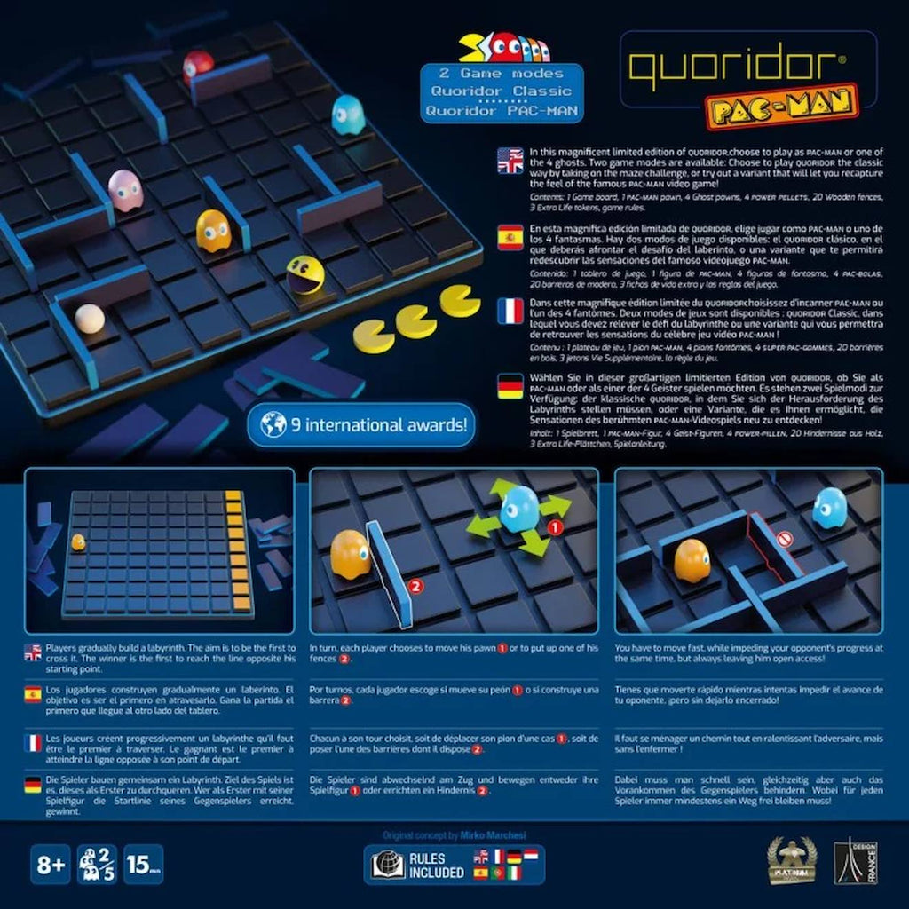 Quoridor pac-man noir