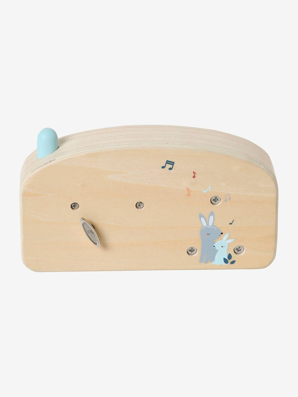 Radio musicale en bois FSC les amis de la forêt bois