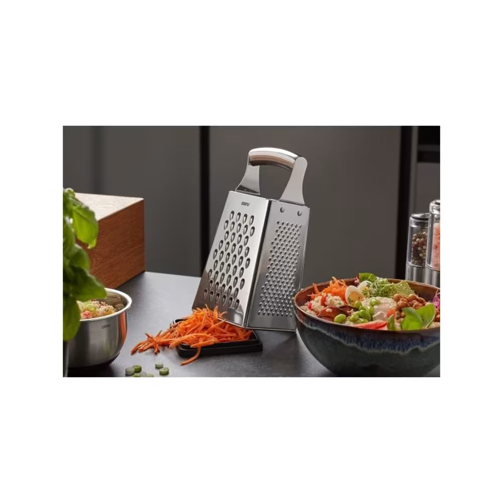 Râpe carrée GRATO – L’ustensile 4-en-1