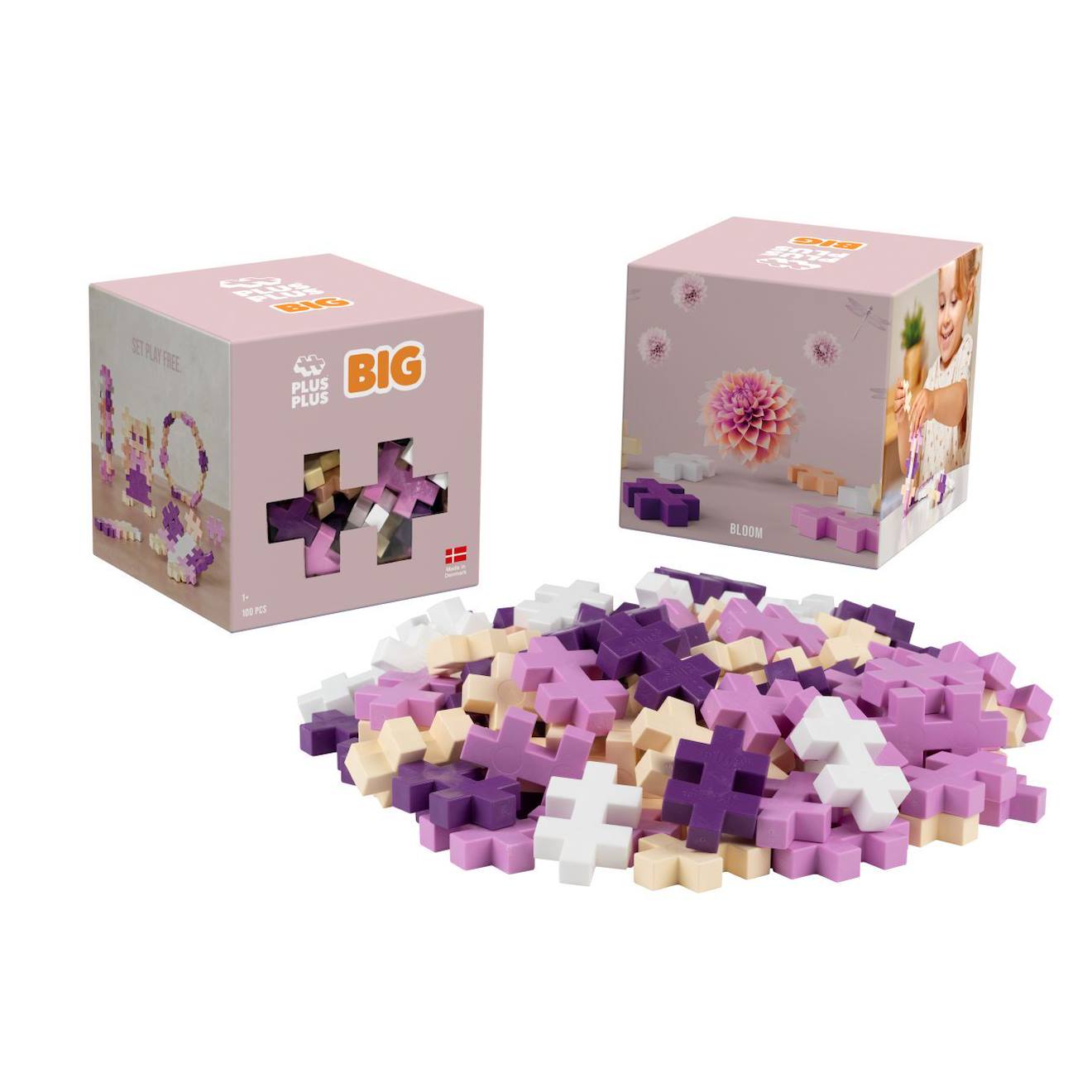 Recharge mix couleur big 100 pièces bloom