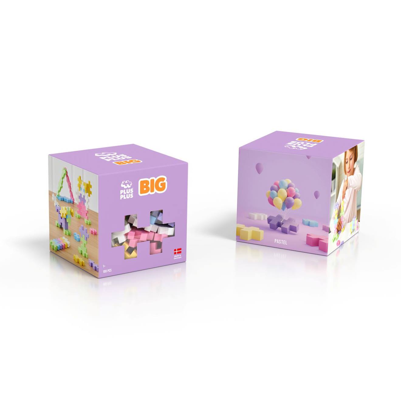 Recharge mix couleur big 100 pièces pastel