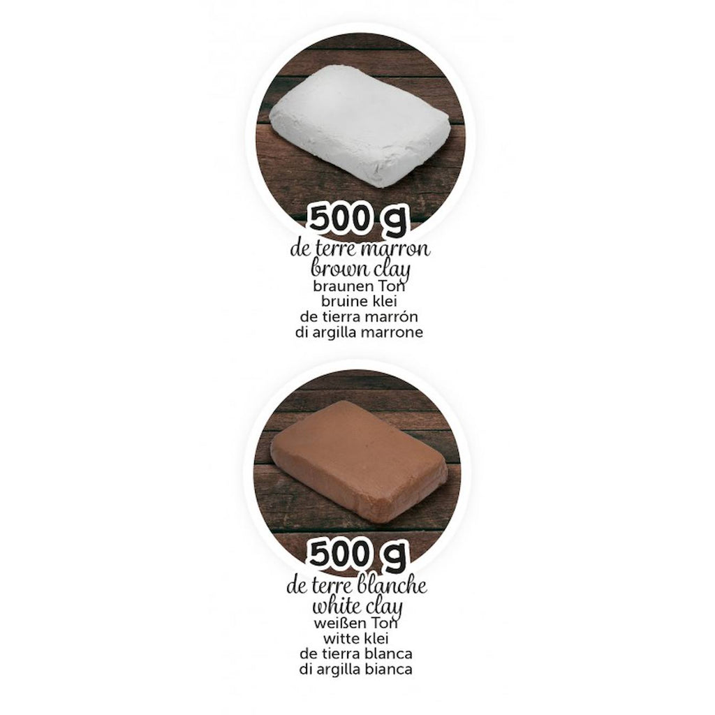 Recharge poterie marron