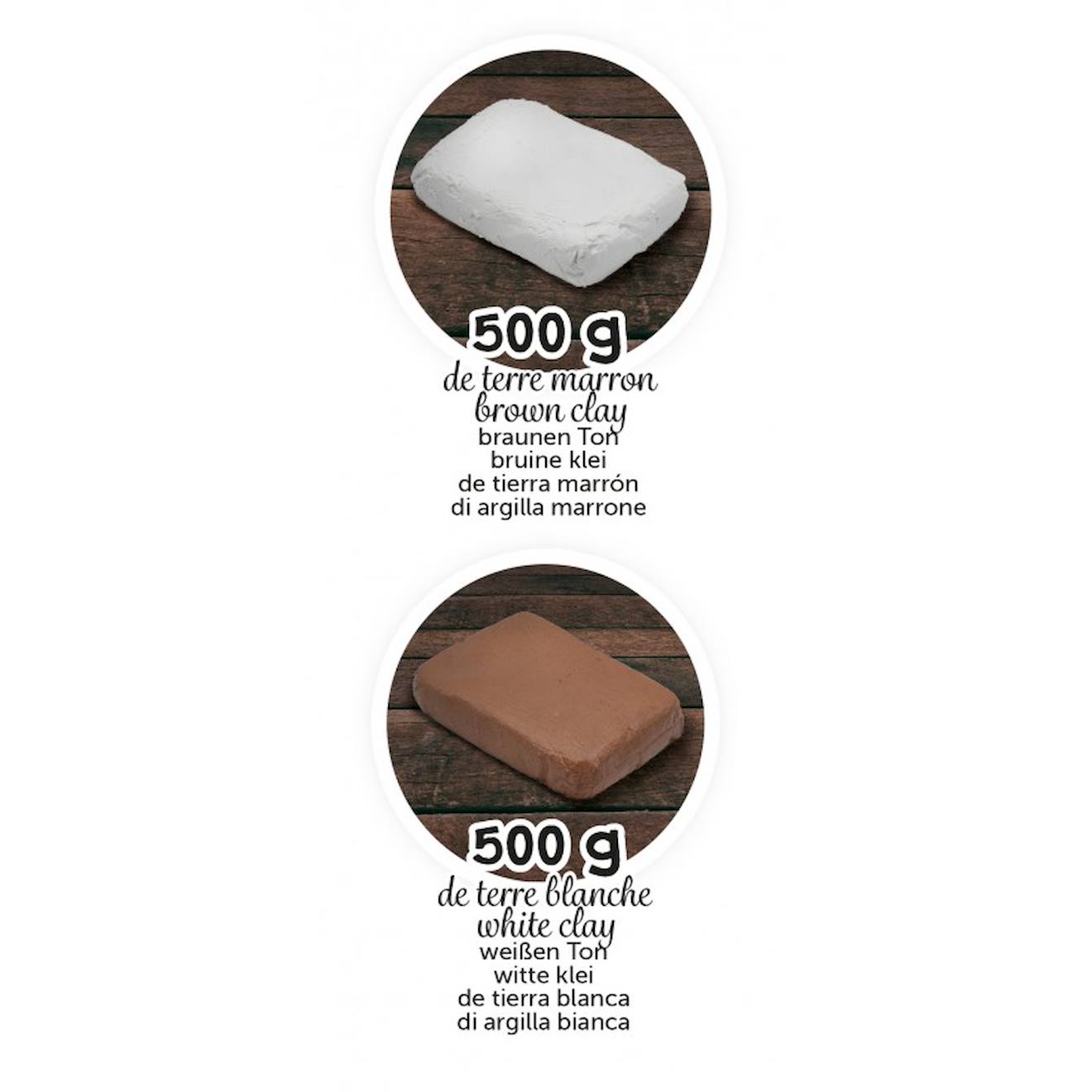 Recharge poterie marron