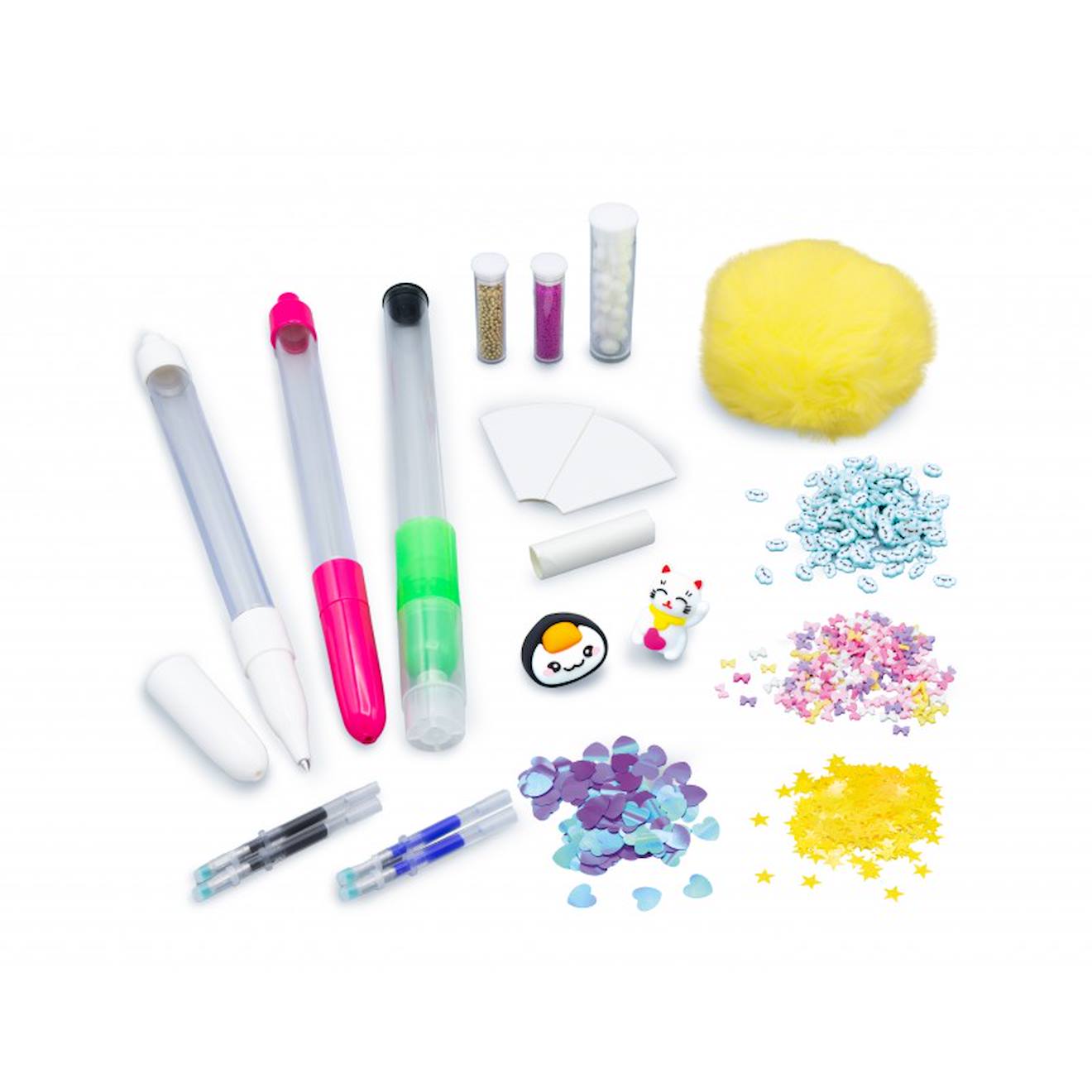 Recharge stylos - food blanc kawaii