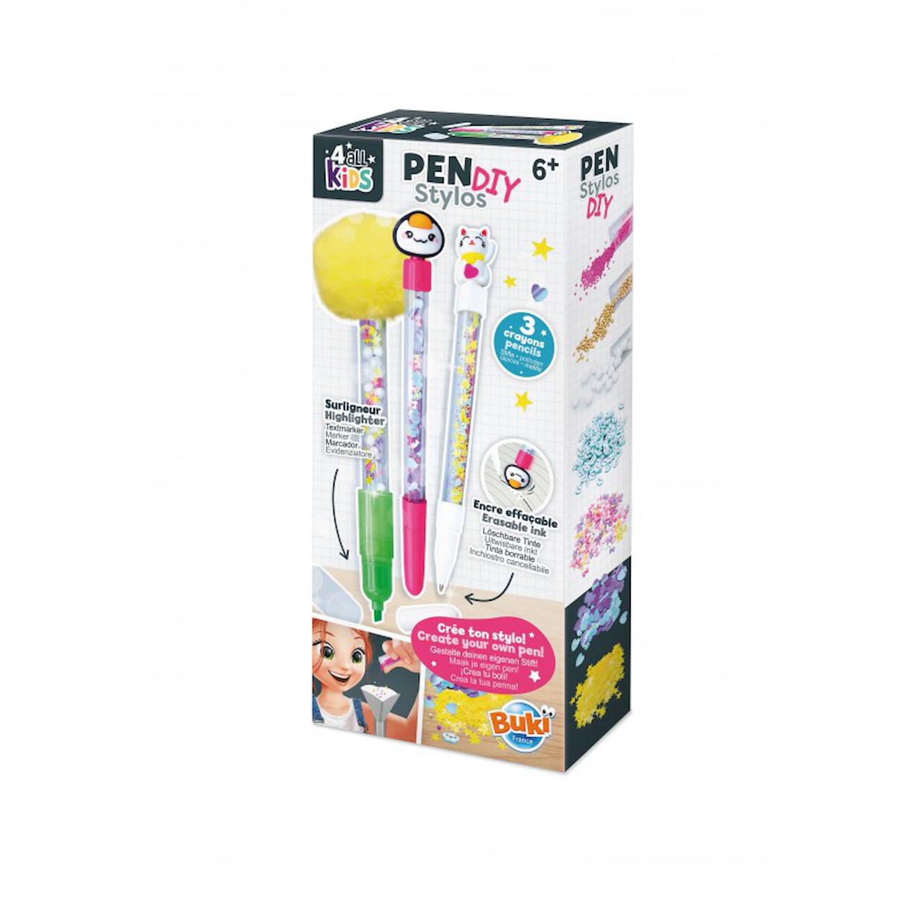 Recharge stylos - food blanc kawaii