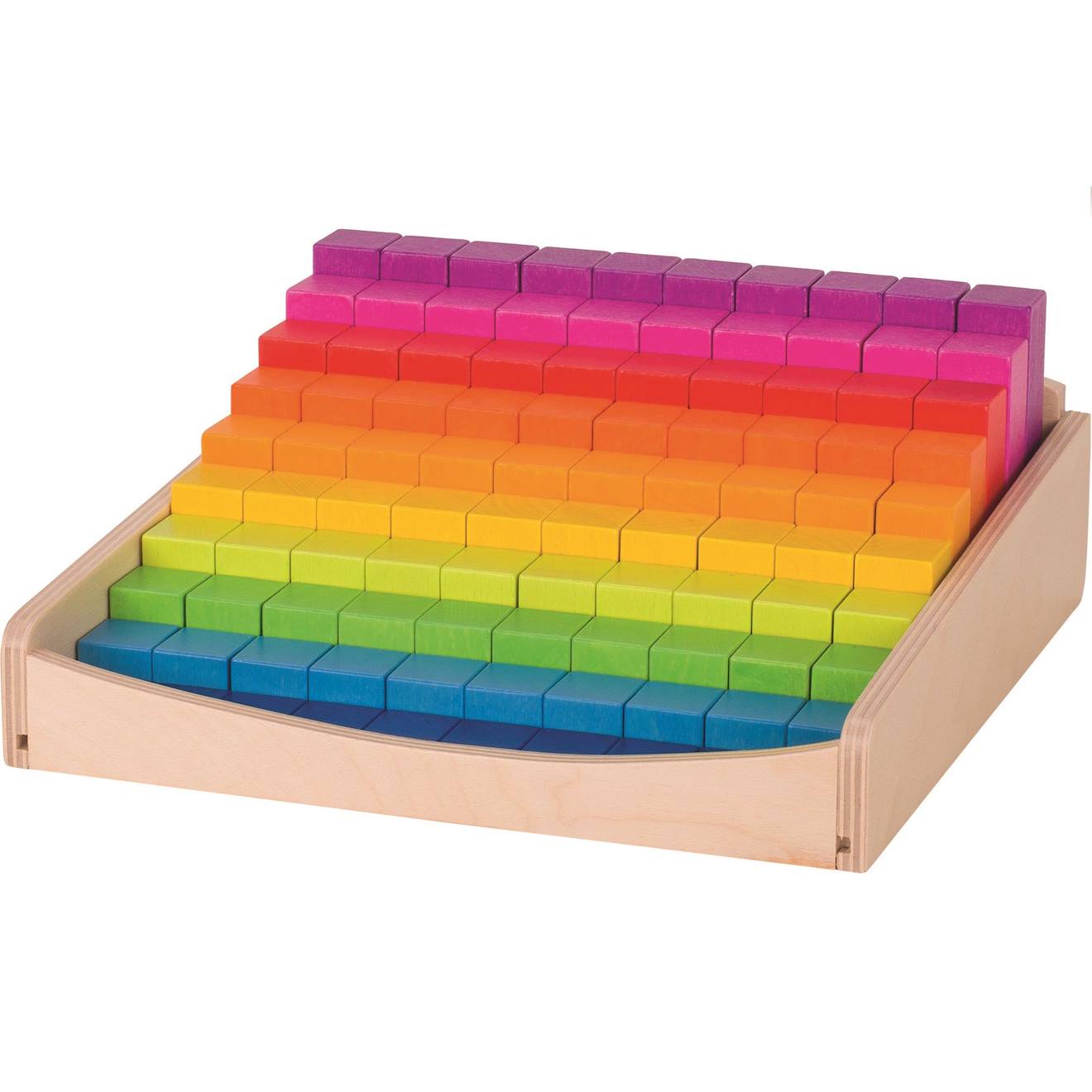 Réglettes de calcul multicolore