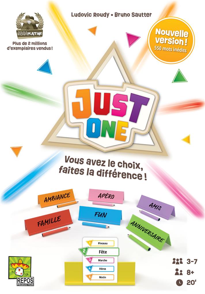 Just One : Le jeu de société coopératif qui fait fureur