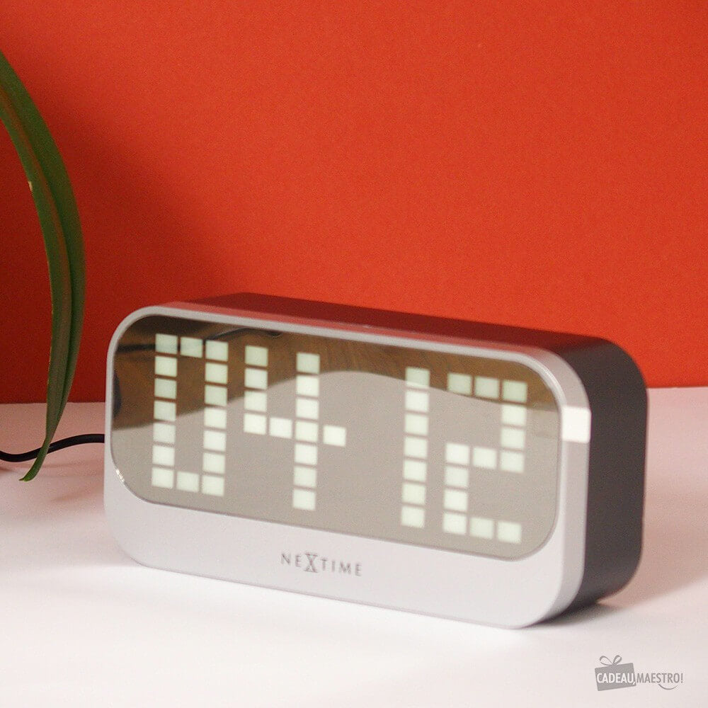 Réveil Digital Alarme Flat Design - Réveils Originaux