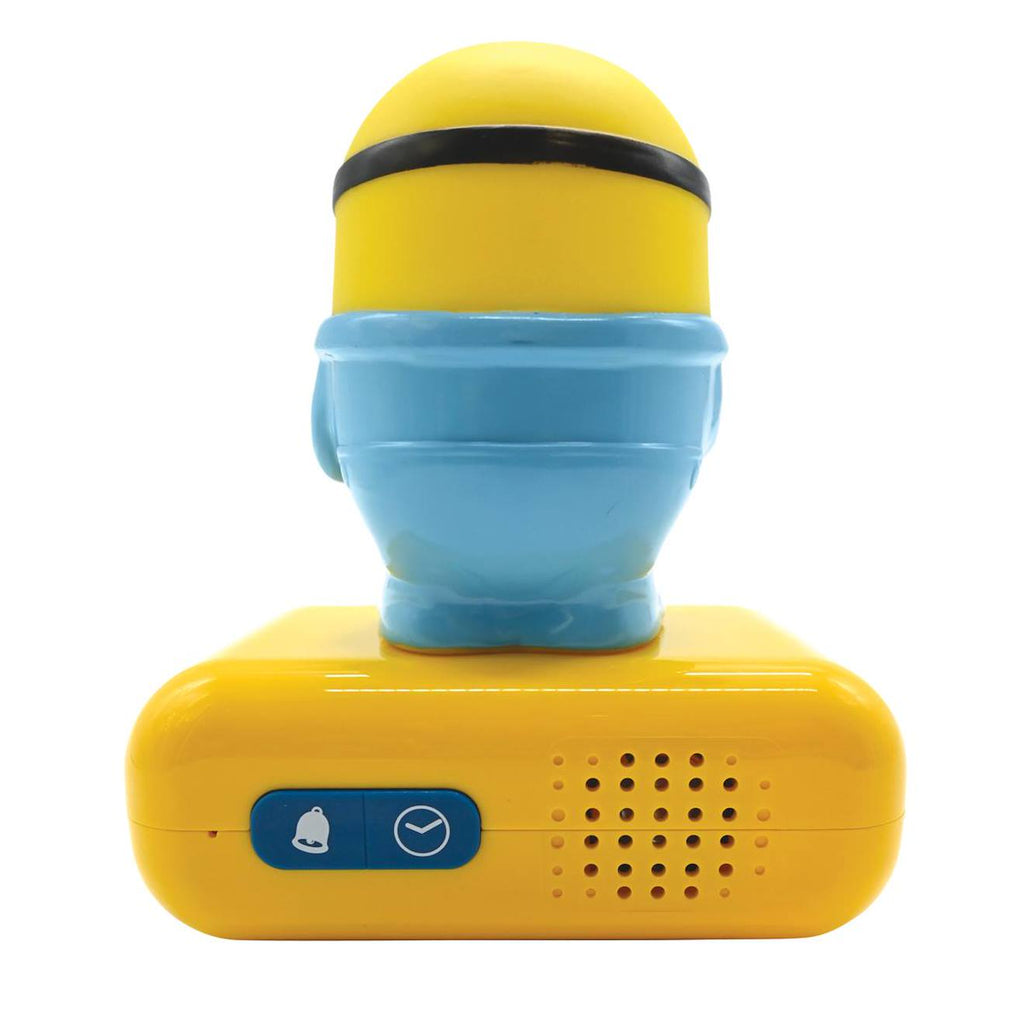 Réveil avec veilleuse Les Minions en 3D multicolore