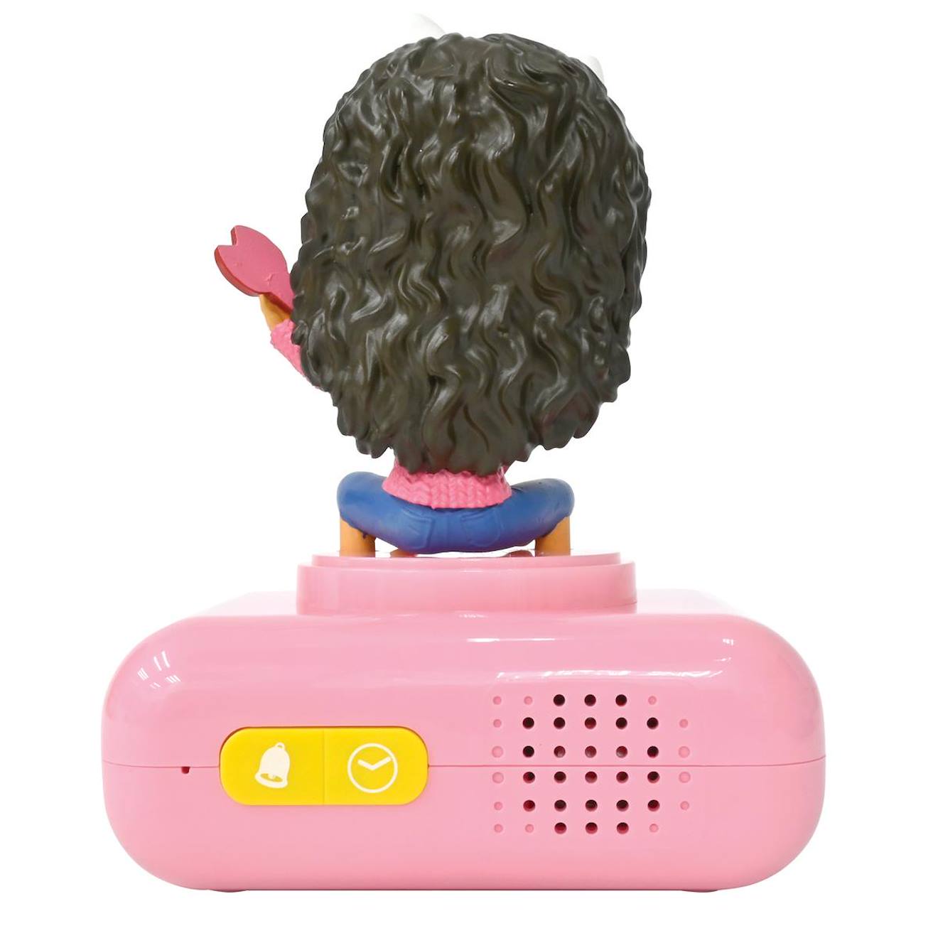 Réveil avec veilleuse lumineuse Gabby dollhouse en 3D multicolore