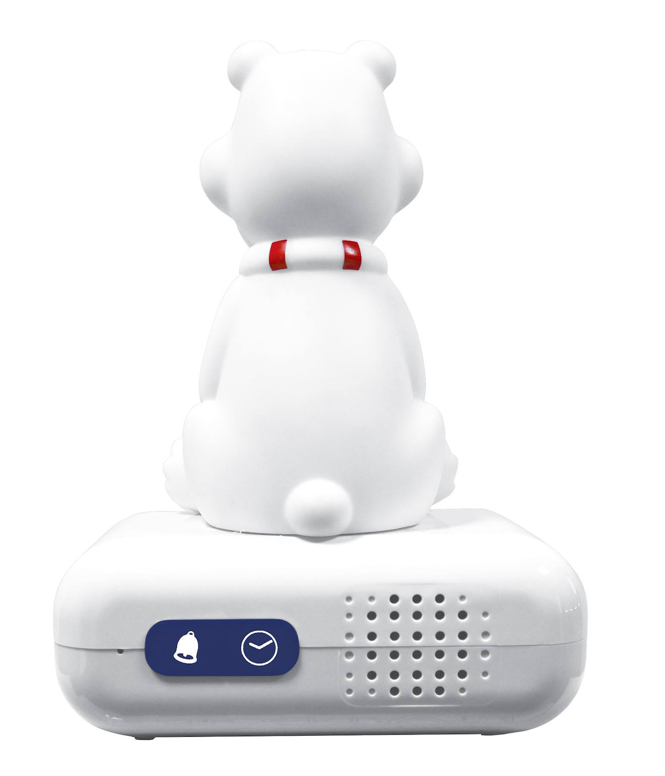 Réveil avec veilleuse ours polaire en 3D multicolore
