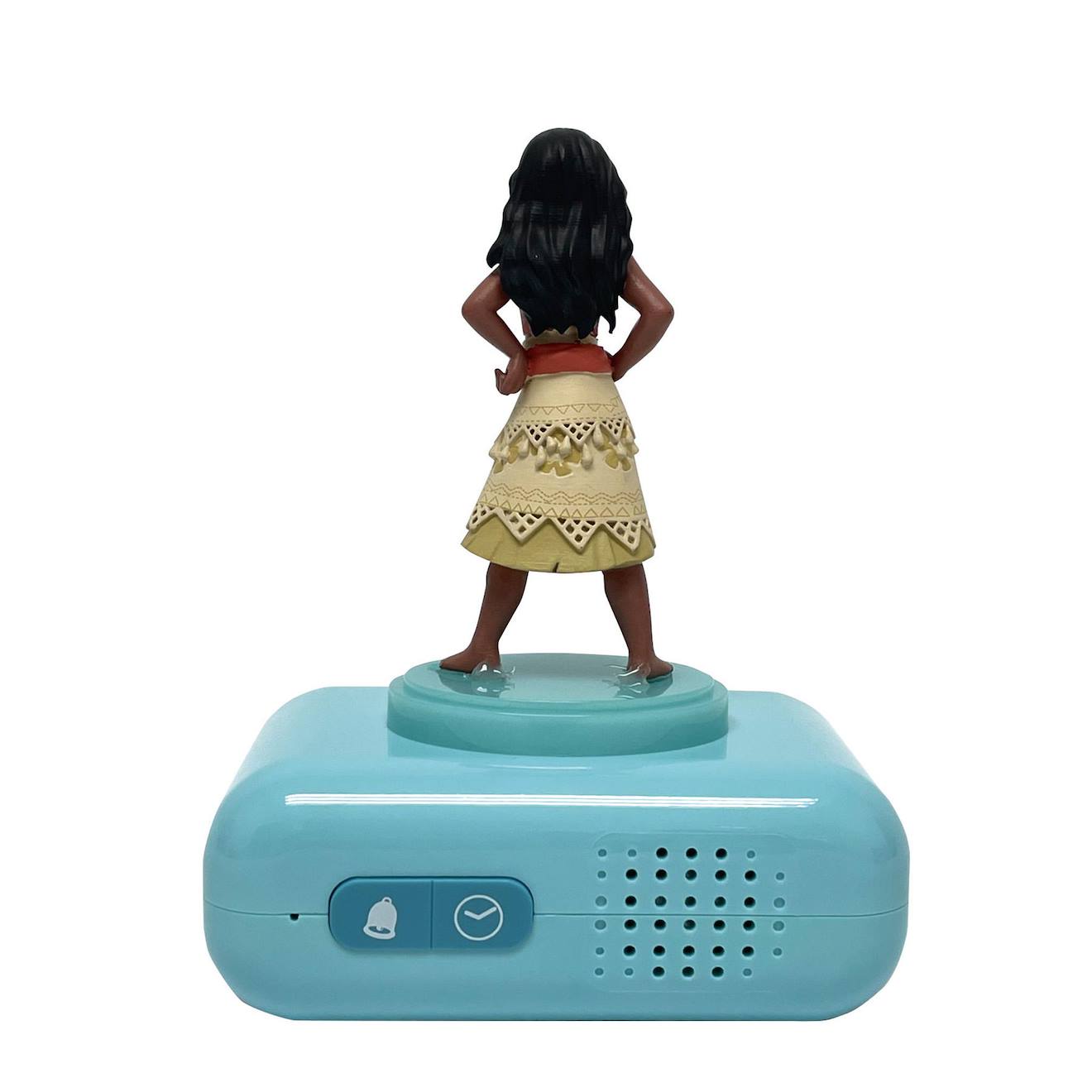 Réveil avec veilleuse Vaiana en 3D multicolore