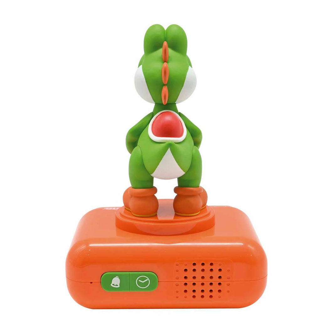 Réveil avec veilleuse yoshi en 3D multicolore